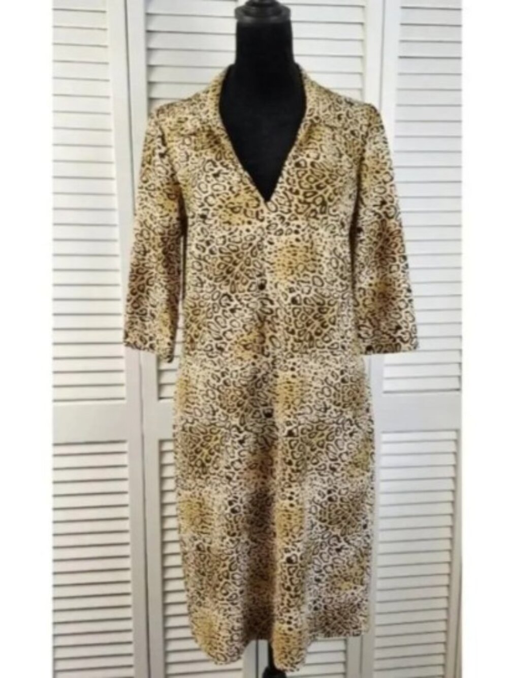 Katherine Way Dress size Medium Animal Print UPF 50+ NOLA Activewear